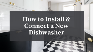 kitchen with installed dishwaser