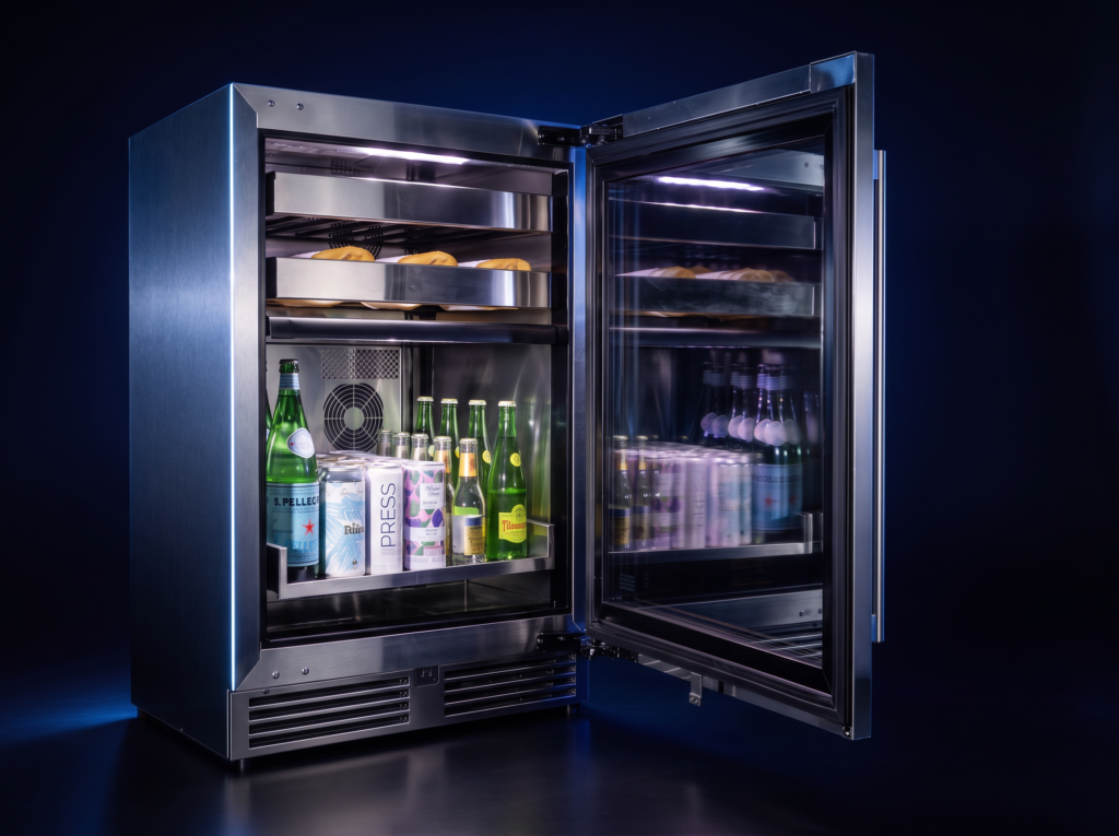 This Built-In Fridge Transforms Your Home Bar
